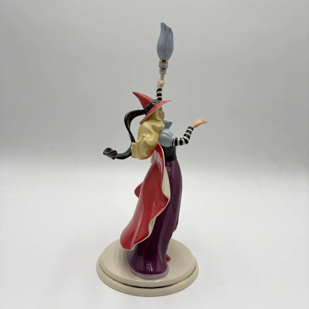 Lenox Wicked Witch of the East Wizard of Oz Porcelain Figurine Ruby Slippers 11